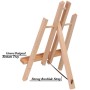 Tabletop Art Easel Mini small wooden folding painting table tabletop easel for kids