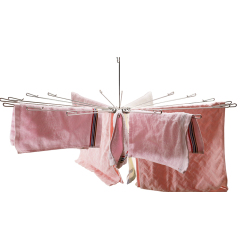 Porte-serviettes de haute qualité coupe-vent beau et polyvalent pliable Type parapluie porte-serviettes cintres