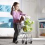 Amazon offre spéciale pliable personnel Mini bébé pliant supermarché panier panier couverture de chariot