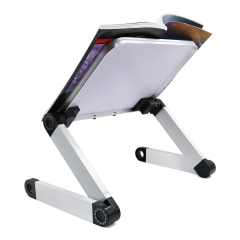 360 degrés ajuster la hauteur Table de bureau Portable pliable réglable support d'ordinateur Portable pour la maison travail lit canapé support d'ordinateur