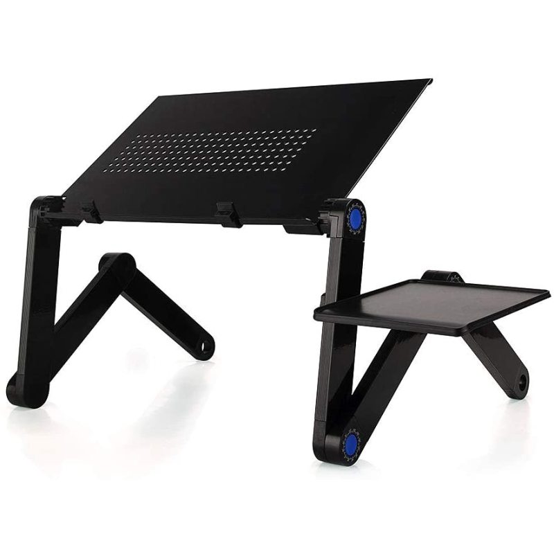 Aluminum Foldable Holder Laptop Desk Stand, Computer Table Adjustable Height Aluminium Adjustable Table Laptop Stand
