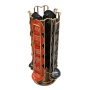 Rotate 360 degrees  24 Pods Nespresso coffee capsule storage rack For coffee holder