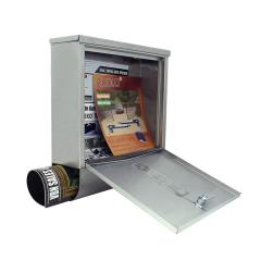 Amazon Hot Sale Modern Waterproof Custom Made Stainless Steel Post Mounted Solar American Door Mailbox