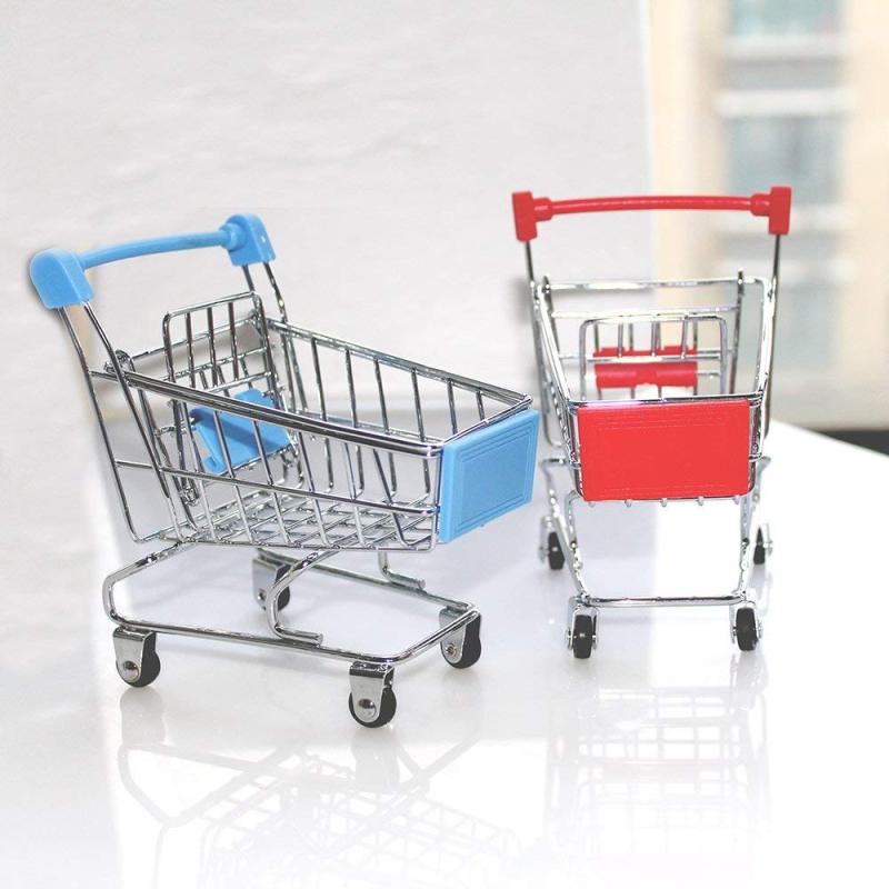 Amazon Hot Sale Stylish Unfolding wholesale Handle Luggage Baby Seat Rolling Folding Shopping Trolley Cart with Wheels