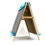 Tabletop Art Easel Set Tall Display Stand Frame Mini wedding Wood Painting Easels