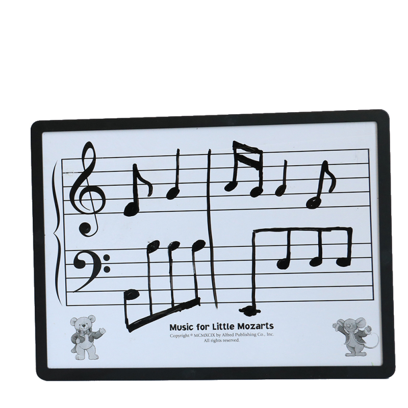interactive magnetic memo lap dry erase stave music teaching white board for kids students