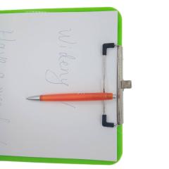 Amazon Hot Sale Mini-Ordner A4 Notebook-Halter Büro Letter Size Kunststoff-Aufbewahrungs-Klemmbrett-Ständer Schreibtafel