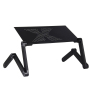 Suitable for Home Working Foldable Laptop Desk Stand without Cooling Fan Mouse Pad Adjustable Height Aluminum Laptop Stand