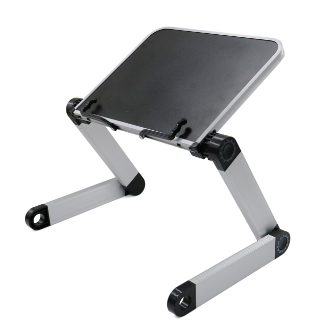 360 Degree Adjust Height Portable Desk Table Foldable Adjustable Pad Laptop Stand for Home Working Bed Sofa Computer Holder