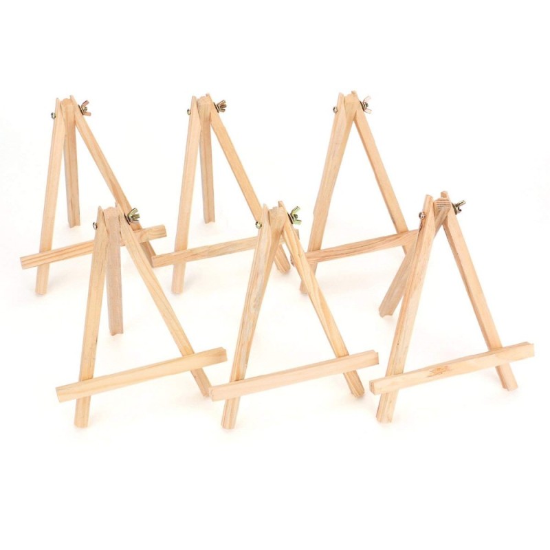Tabletop Art Easel Mini small wooden folding painting table tabletop easel for kids