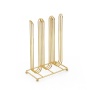 High Quality powder coated gold table top nespresso pod coffee capsule holder