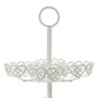 3-Tier Pure White Elegant Dessert Cupcake Stand - Pastry Serving Tray Platter for Tea Party