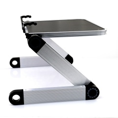 Escritorio plegable de aluminio portátil para uso en el hogar y la Oficina con clip