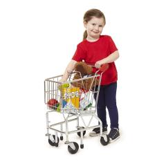 Supply Personal Mall Precious Toys Kids & Toddler Comestibles Supermercado Trolley Seat Metal Toy Shopping Cart