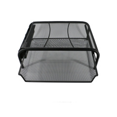 Wideny wholesale desktop multi-functional office stationery metal mesh computer desk with drawer