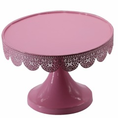 Wideny household Party Metal plate pink iron home apply bread Candy Cup cake Cupcake wedding cake stand