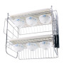 stainless steel kitchen plate rack utensil commercial dish rack