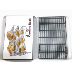 kitchen metal baking cooling racks bread orgainzier Baking display  stainless steel 3 Tier Cooling Rack for Cookies