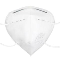 50pcs Protection personnelle anti-poussière anti-crachat 3 couches de protection coton bleu masque facial jetable avec boucles d'oreilles élastiques