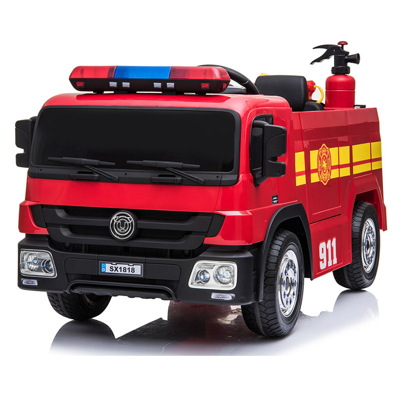 2020 new model kids large electronic ride on fire truck and cars with 2.4G rc for children to drive