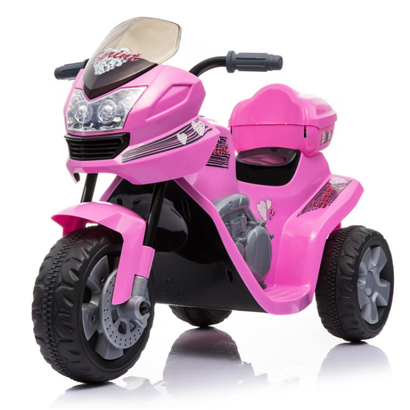 Hot Selling Pink Red White Battery Motorcycle Kids Ride On Car Toy For Kids To Drive