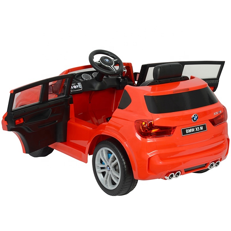 New licensed X5M factory price kids electric car 12v for children to drive baby ride on toy car