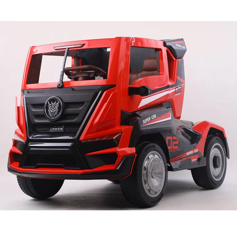 2020 new arrival and hot selling kids seater ride on car big truck with 12v battery for kids to drive