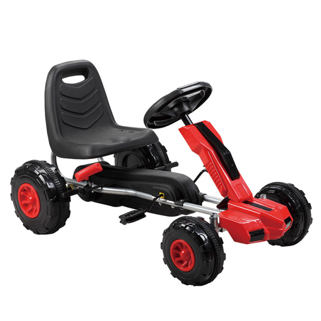 2020 non-licensed kids ride on car go-kart without remote control for 6 yrs children