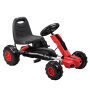 2020 non-licensed kids ride on car go-kart without remote control for 6 yrs children