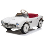 2021 licensed children toy electric ride on car with retro style and remote control for kids to drive