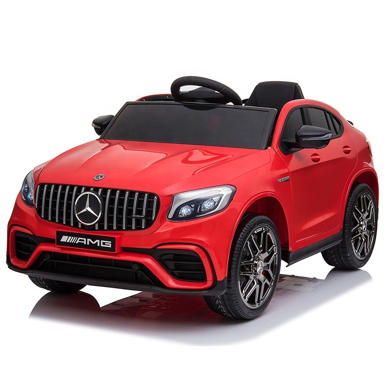 Factory price cheap benz licensed 12v electric kids ride on cars with remote control