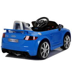 Echt lizenziertes AUDI TTRS Kinder Elektroauto Fahrt 12V Kinderauto Spielzeugauto für Kinder zum Fahren