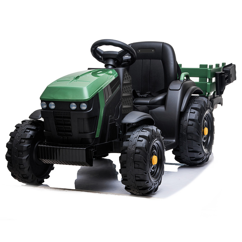 2020 high quality kids toy operated on 12V ride on tractor car without remote control for baby
