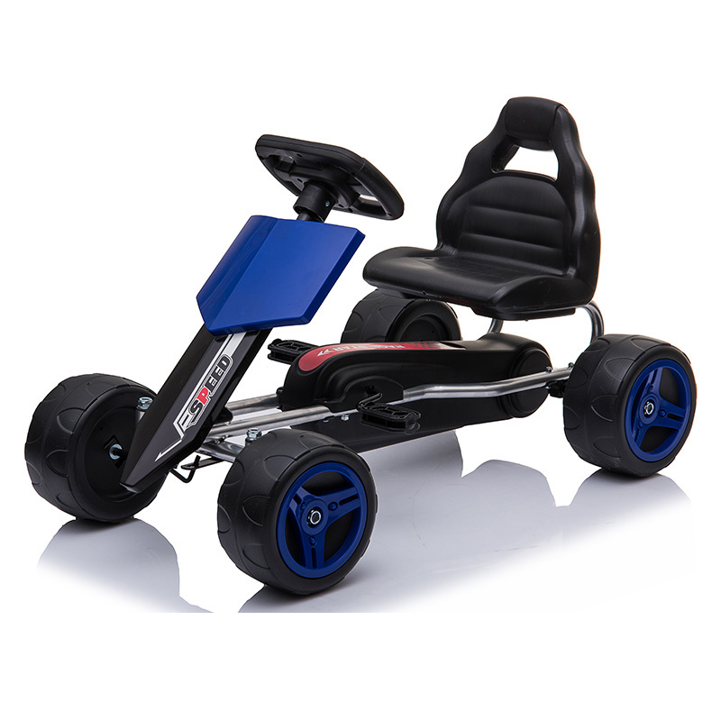 2020 high quality and cheap kids racing go karts with gas wheels and pedal function to drive