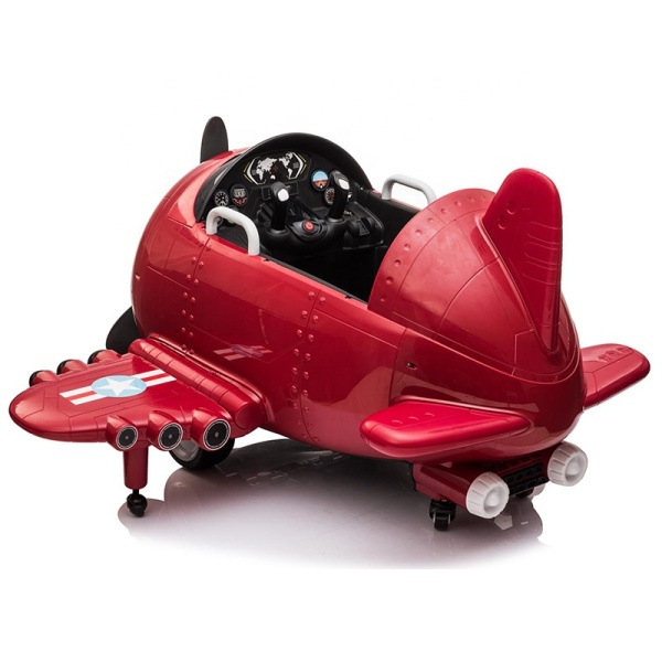 электрический самолет дети катаются на машине 12В новый дизайн детская поездка на игрушке