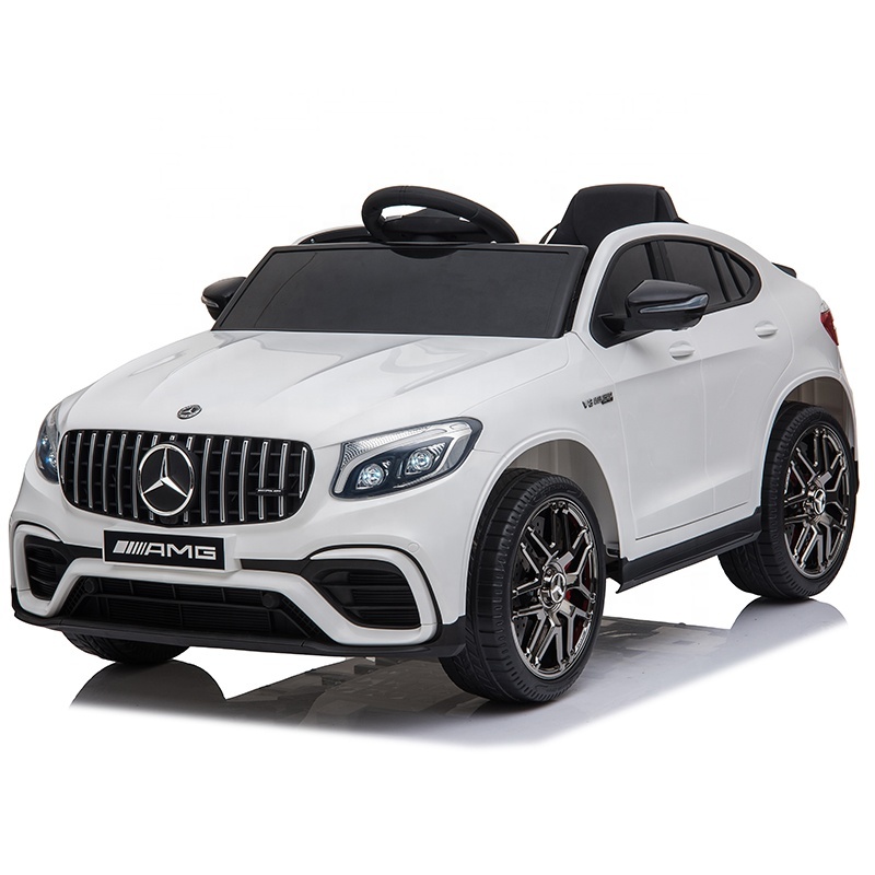 Factory price cheap benz licensed 12v electric kids ride on cars with remote control