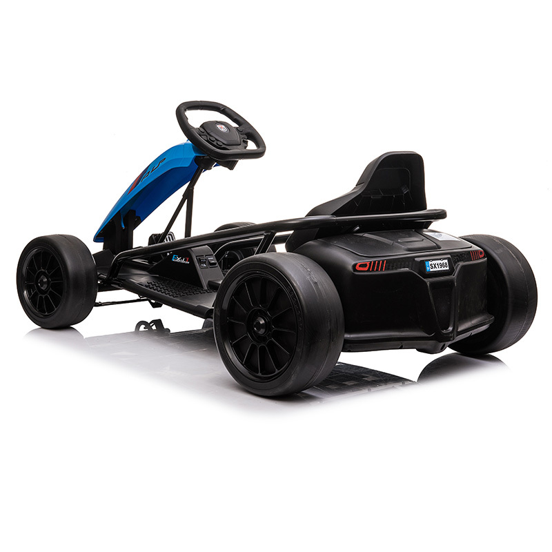 2020 factory hot sale kids electroc ride on go kart with remote control for kids to drive