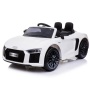 12v cheap electric cars for kids to ride on rechargeable audi R8 licensed baby toy car