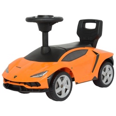 Factory wholesale licensed baby ride on cars with push handle walk car