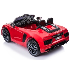 12v cheap electric cars for kids to ride on rechargeable audi R8 licensed baby toy car