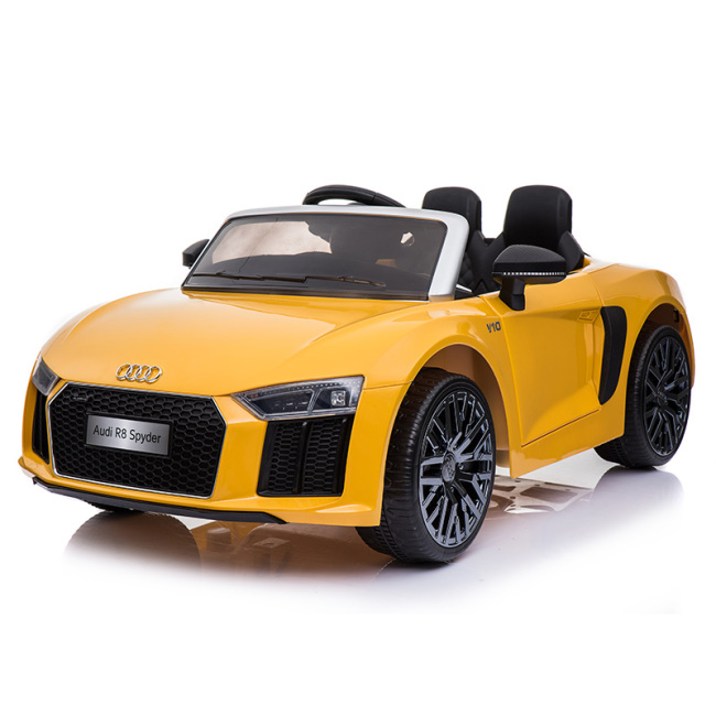 2020 high quality and licensed kids 2 seater ride on sports car with swing for children to drive