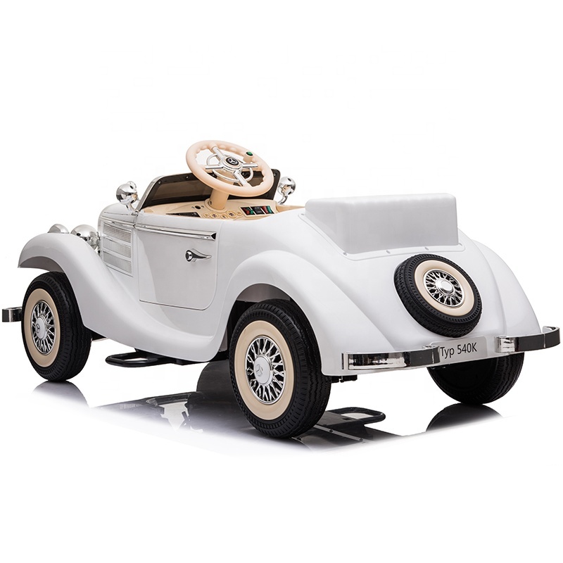 New benz licensed kids remote control electric ride on car plastic toy cars for kids to drive