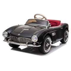 2021 lizenziertes elektrisches Kinderspielzeugauto mit Retro-Stil und Fernbedienung zum Fahren für Kinder
