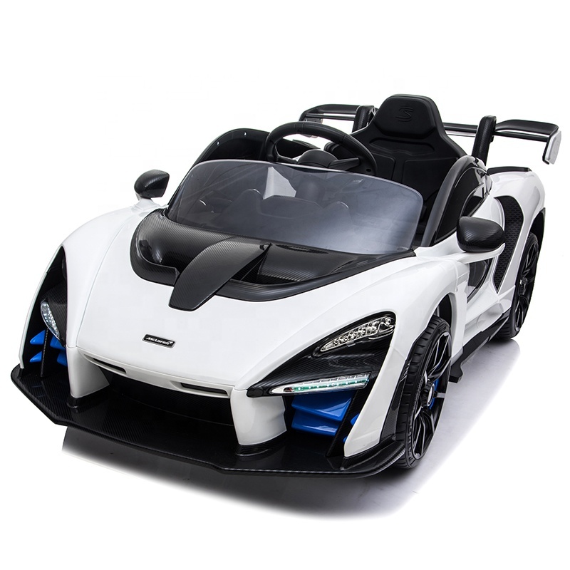 New factory wholesale mclaren licensed 12v battery car for child kids electric car 2 seater ride on