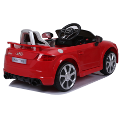 Echt lizenziertes AUDI TTRS Kinder Elektroauto Fahrt 12V Kinderauto Spielzeugauto für Kinder zum Fahren