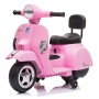 2021 cheap price mini Vespa licensed kids electric motorcycle baby ride on toys car