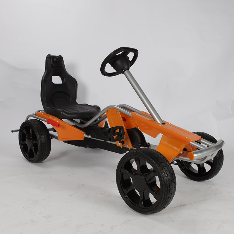 Factory wholesale and popular pedal kart baby ride on car without electric battery with seater