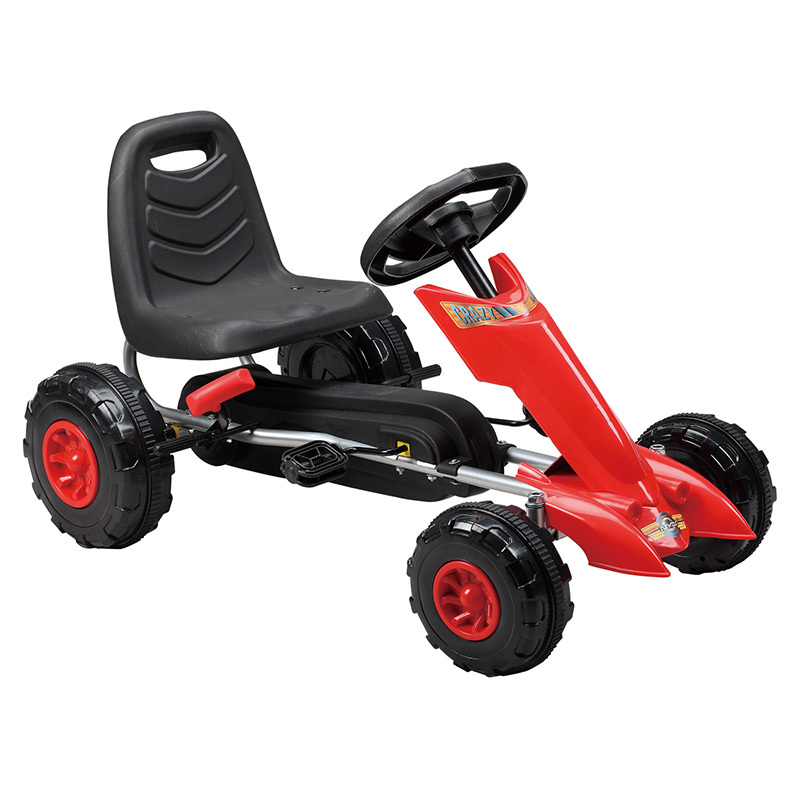 2020 high quality non-licensed ride on pedal kart car with classic style and plastic wheels for kids