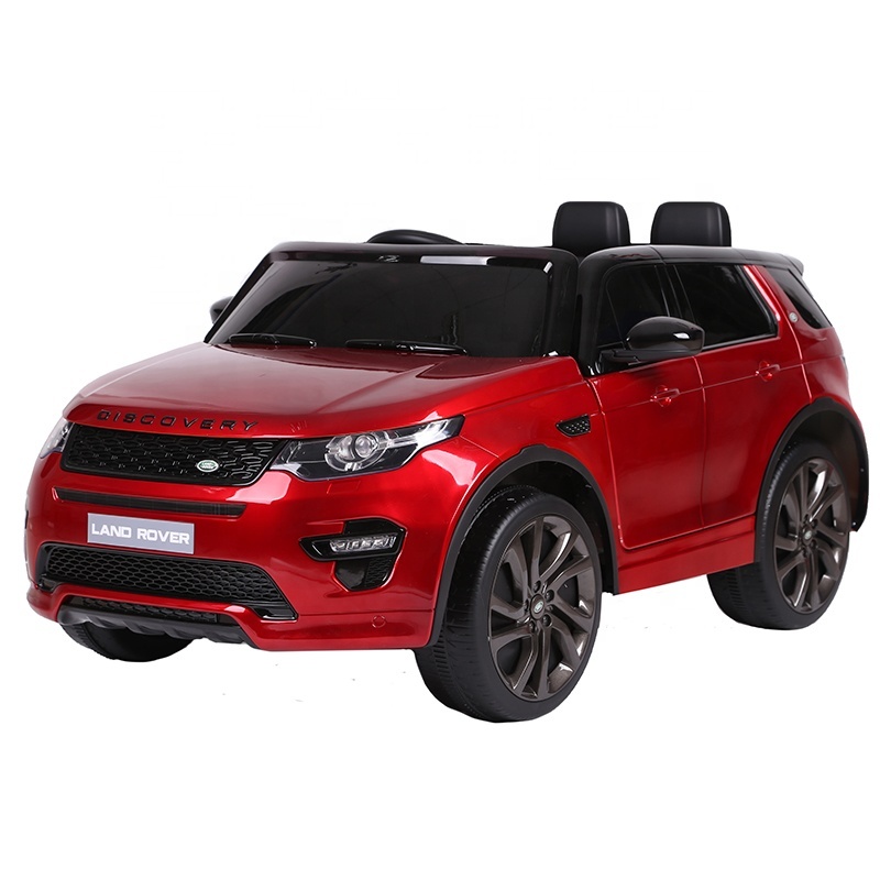 Hot sales licensed electric kids ride on suv car rover 12v battery range kids cars with remote control