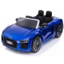 12v cheap electric cars for kids to ride on rechargeable audi R8 licensed baby toy car